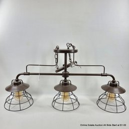 Vintage Style 3 Light Bar Fixture (LOCAL PICKUP ONLY)