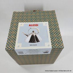 Alessi Michael Graves 1985 Stainless Steel Tea Kettle NEW IN BOX