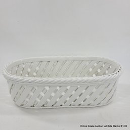 Tiffany & Co. White Porcelain Bread Basket