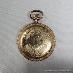 American Waltham Hunter Case Pocket Watch 14k-Filled