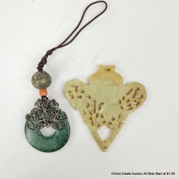 2 Antique Pendants