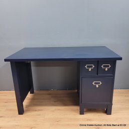 Pottery Barn Kids School House Desk In Navy (LOCAL PICKUP ONLY)