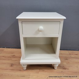 Pottery Barn Kids Berkley Nightstand In Antique White (LOCAL PICKUP ONLY)