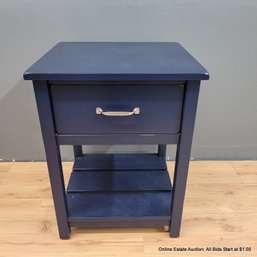 Pottery Barn Kids Camp Nightstand In Navy (LOCAL PICKUP ONLY)