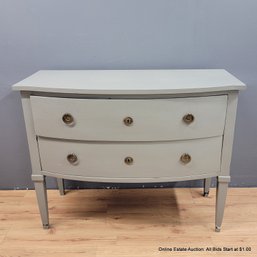 Painted Wood 2-drawer Dresser (LOCAL PICK-UP ONLY)