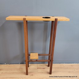 Modern Maple Ikebana Table (LOCAL PICKUP ONLY)