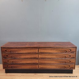 Vintage Rosewood Westnofa Furniture 8 Drawer Dresser/Buffet Made In Norway (LOCAL PICKUP ONLY)