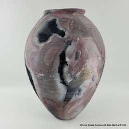 Large Ceramic Raku Vessel (LOCAL PICKUP ONLY)