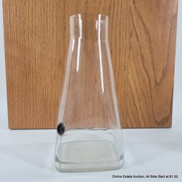 Vintage Glass Beaker Style Vase