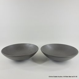 Pair Of Ceramic Bowls Made In Portugal