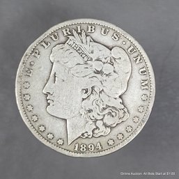 1894 United States San Francisco Morgan Silver Dollar