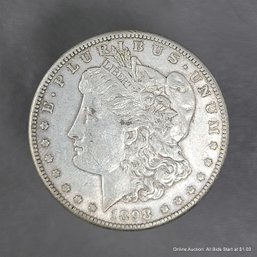 1898 United States San Francisco Morgan Silver Dollar
