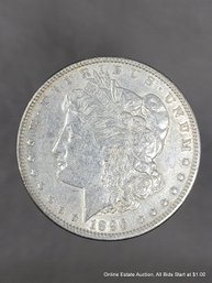 1896 United States Philadelphia Morgan Silver Dollar