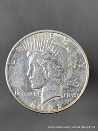 1922 United States Philadelphia Peace Silver Dollar