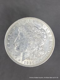 1921 United States Philadelphia Morgan Silver Dollar