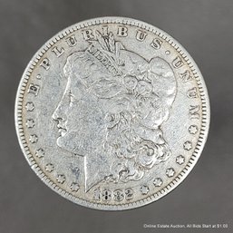 1882 United States Philadelphia Morgan Silver Dollar