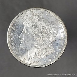 1881 United States San Francisco Morgan Silver Dollar