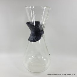 Vintage Large 15' Chemex Pyrex Glass Pour Over Carafe (LOCAL PICKUP OR UPS STORE SHIP ONLY)