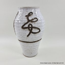 Chinese Mid-Century Stoneware Vase