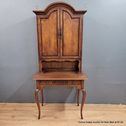 Thomasville French Provincial Secretary Bookcase (LOCAL PICKUP ONLY)