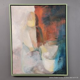 Barbara Eseano Oil On Canvas Board Impressionist Painting