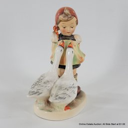 Vintage Hummel Goose Girl 47/0 Figurine
