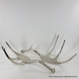2 Aluminum Deer Antler Center Piece Displays(LOCAL PICKUP OR UPS STORE SHIP ONLY)