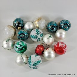 Glass & Glitter Holiday Ornaments