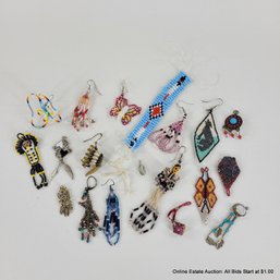 Assorted Beaded Earrings And Bracelets