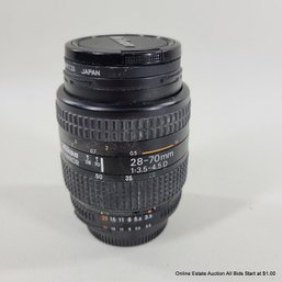 Nikon 28-70mm 1:3.5-4.5 D Lens With Hoya Skylight Filter