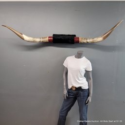 Vintage 71' Longhorns Wall Mount (LOCAL PICKUP ONLY)