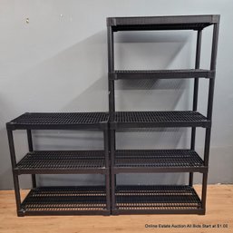 Plastic Collapsible Utility Shelving (LOCAL PICK UP ONLY)