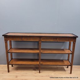 Theodore Alexander The Provencale Honey Parawood Console Table (LOCAL PICKUP ONLY)
