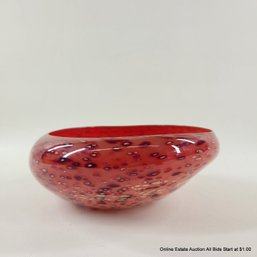 Dale Chihuly 1979 Art Glass Bowl