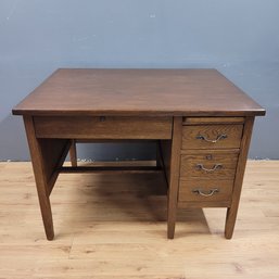 Vintage Oak Students Desk (LOCAL PICKUP ONLY)