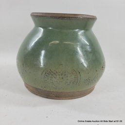 Antique Earthenware Cache Pot