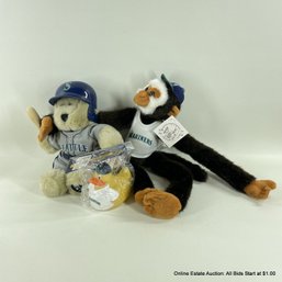 3 Seattle Mariners MLB Plush Toys & Rubber Duck