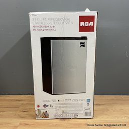 RCA 3.2 CU. FT. Refrigerator In Original Box (LOCAL PICKUP ONLY)