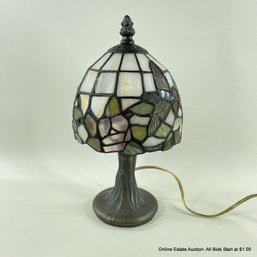 Leaded Stain Glass Small Accent Lamp