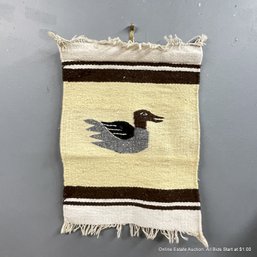 Duck Woven Wall Hanging