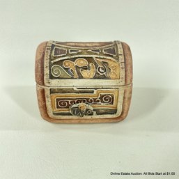 Small Venezuelan Pottery Chest