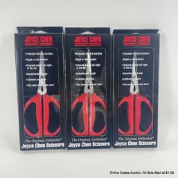 3 Pairs Of Joyce Chen Scissors Model #51-0220 New In Box