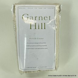 Garnet Hill Standard Pillow Cover New In Packaging