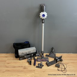 Dyson V6 Wall-mount Stick Vacuum With Allergy Kit And Storage Bag Full Of Accessories (LOCAL PICK UP ONLY)