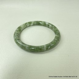 Nephrite Jade Bangle Bracelet