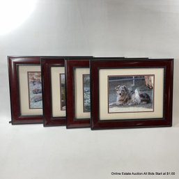 4 Old Town Designer Frames With Photos (LOCAL PICKUP ONLY)