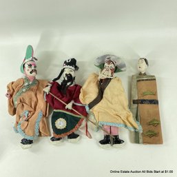 Selection Of Vintage Papier Mache And Composition Puppets