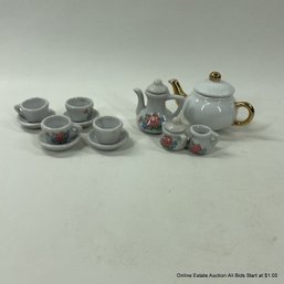 Mini Doll Porcelain China Set