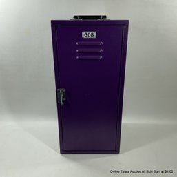 Vintage 1996 American Girl Doll Vintage Purple Metal Locker 308 (20 Tall)