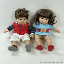 American Girl Doll Bity Baby Boy & Girl Twin Set